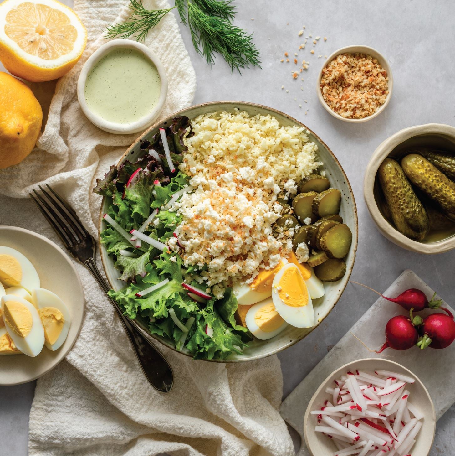 Dill Pickle Salad Inspired Go