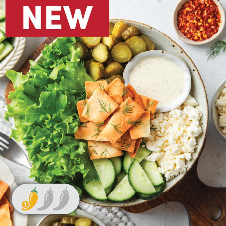 Spicy Dill Pickle Salad