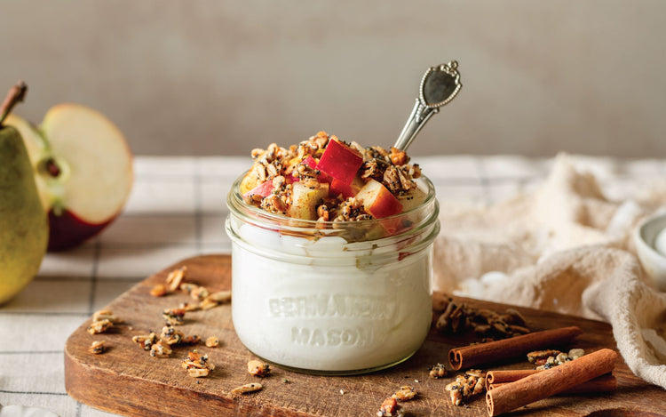 Apple & Pear Greek Yogurt Parfait