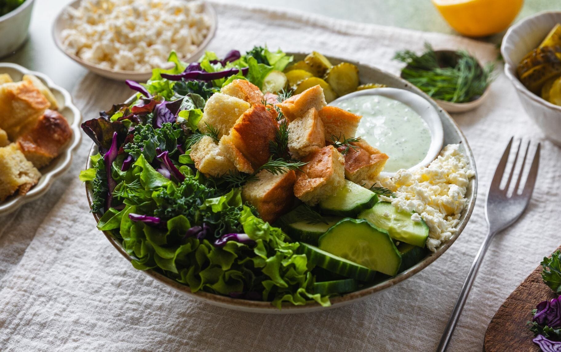 Dill Pickle Salad