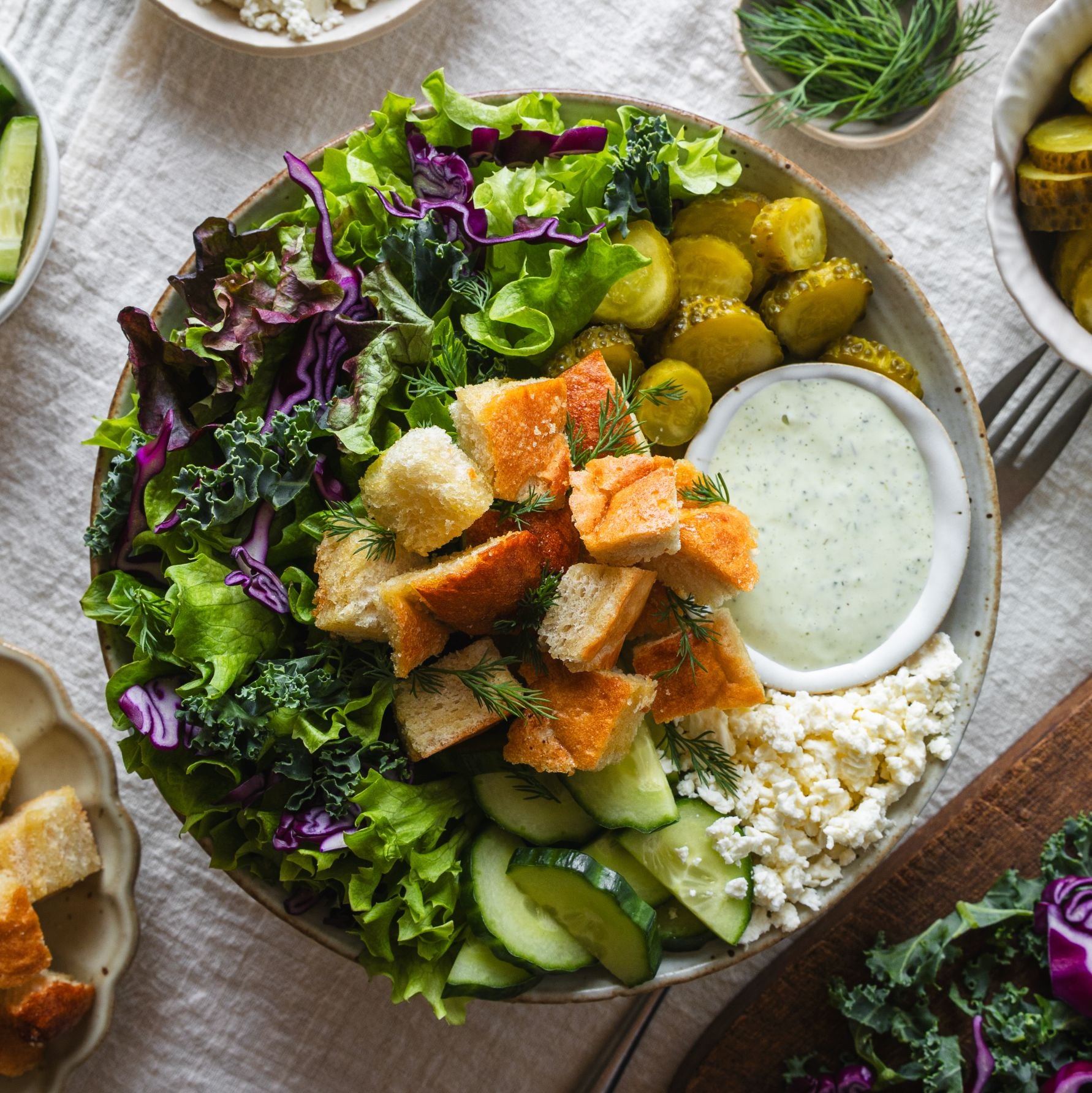 Dill Pickle Salad