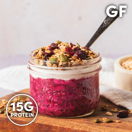 Lemon Cranberry Overnight Oats
