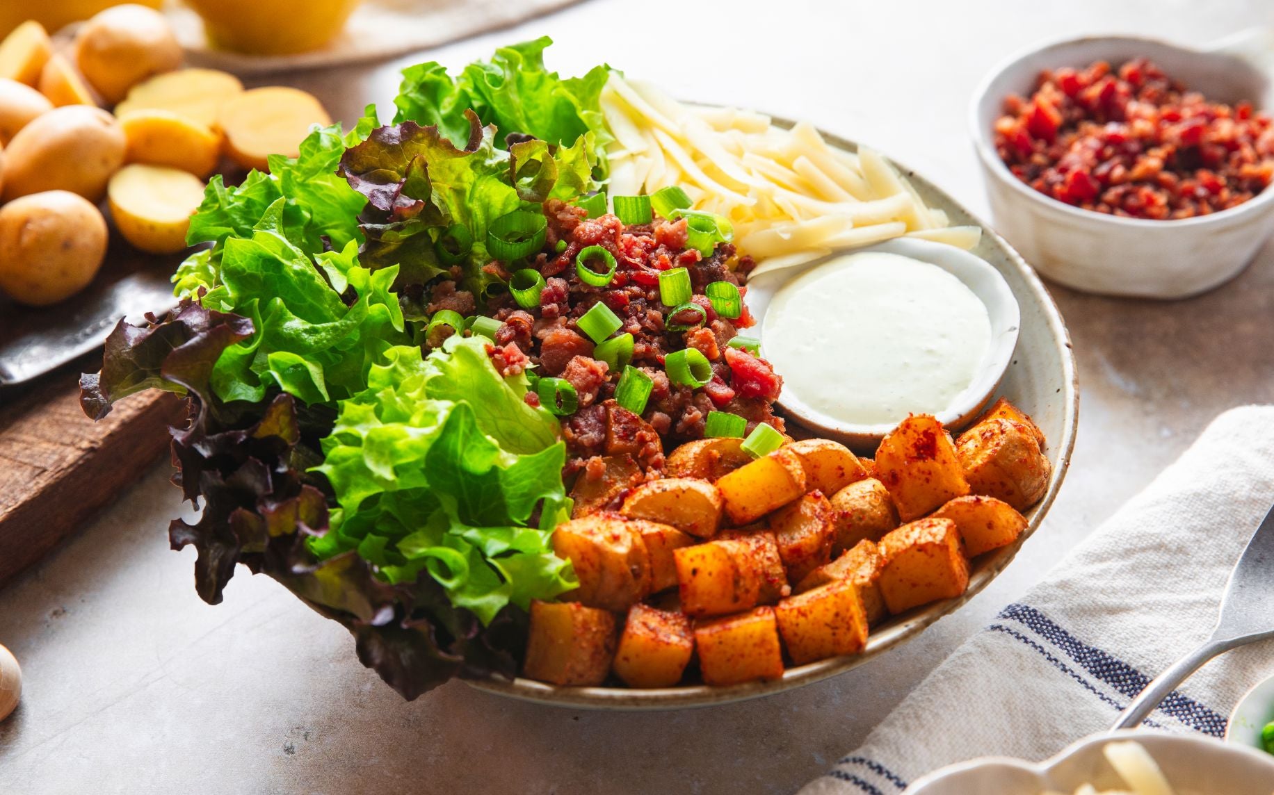 Loaded Potato Salad