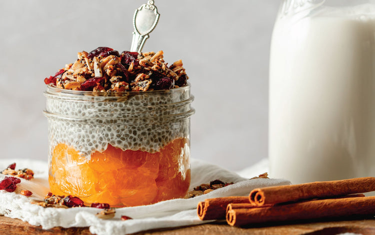 Mandarin Chia Pudding