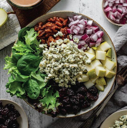 Pear & Gorgonzola Cheese Salad
