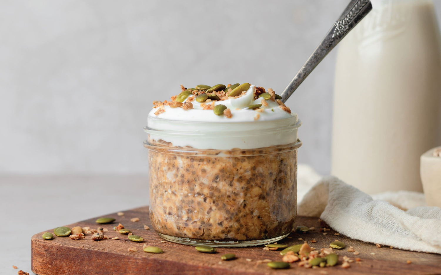 Pumpkin Spice Overnight Oats