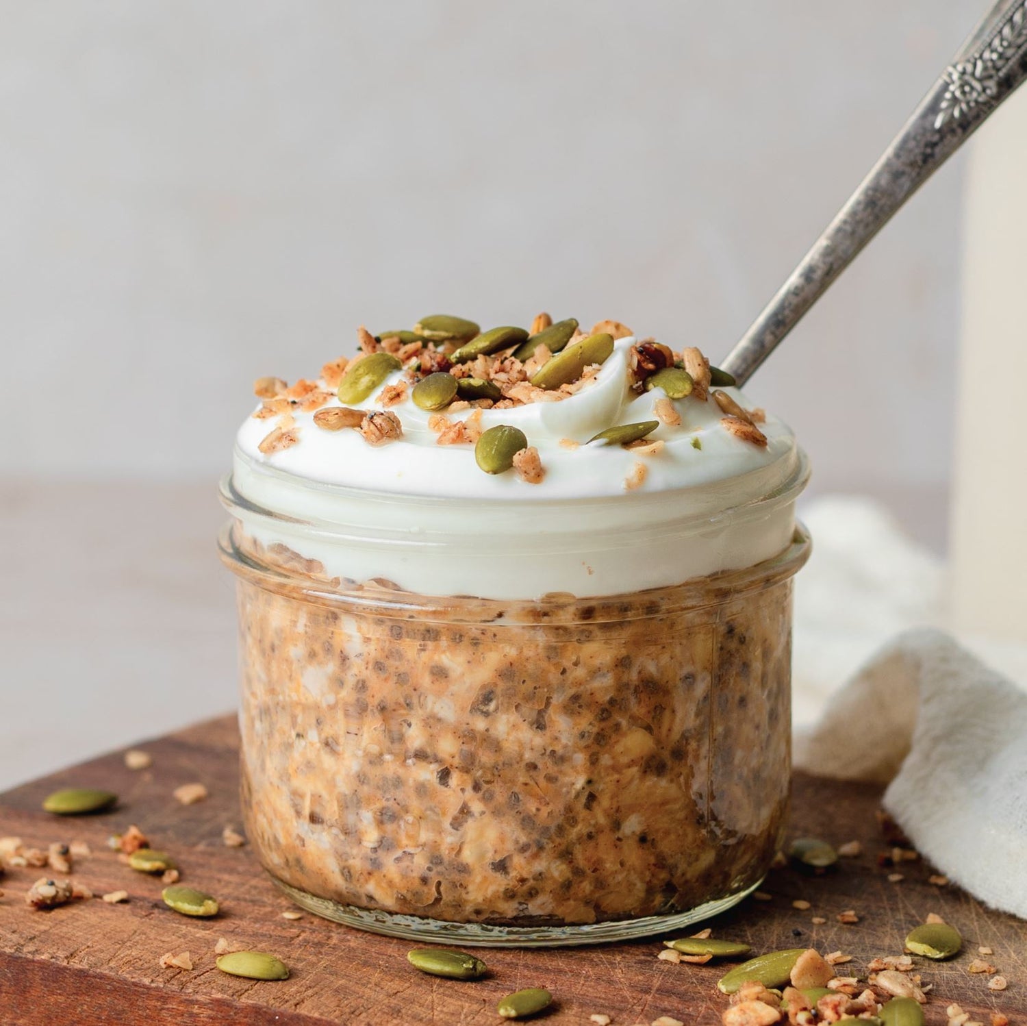 Pumpkin Spice Overnight Oats