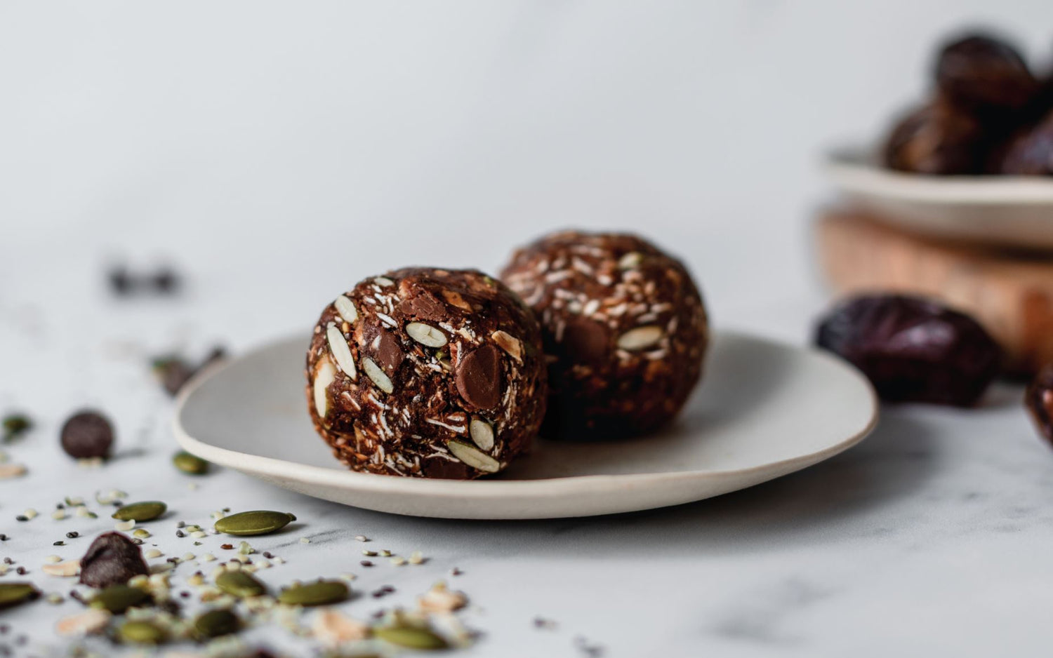 Chocolate Super Seed Bites