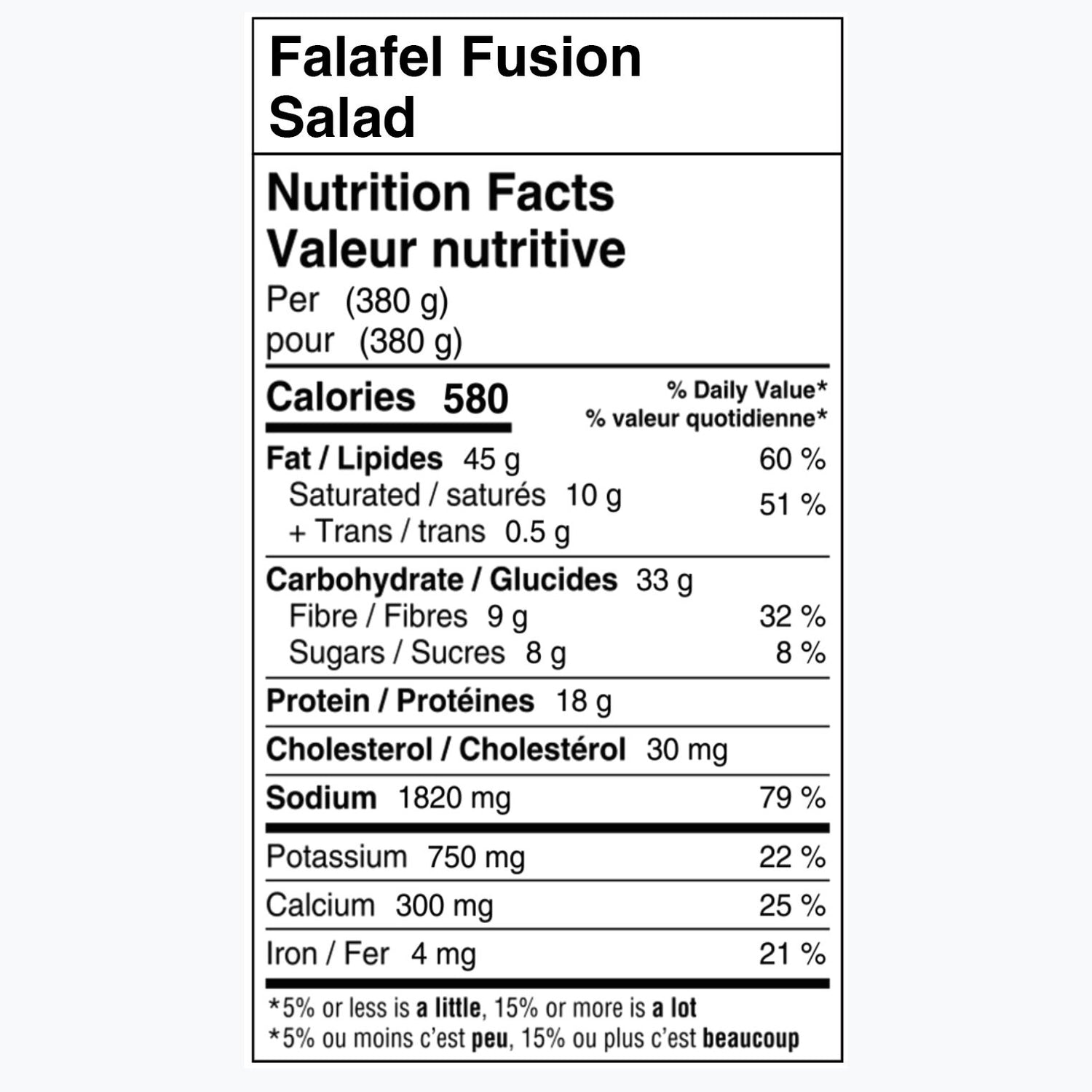 Falafel Fusion Salad