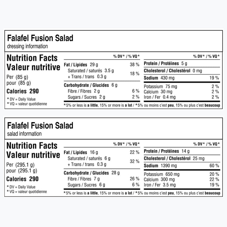 Falafel Fusion Salad
